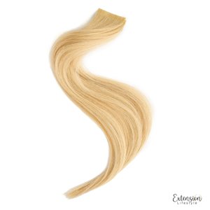 Biadesive lisce classic - 20 fasce da 4 cm, single drawn, 100% capelli veri - 1