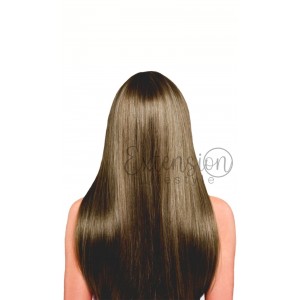 Fascia biadesiva classic - 4 fasce da 16 cm, single drawn, 100% capelli veri - 7