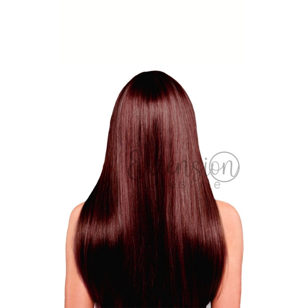 Fascia biadesiva classic - 4 fasce da 16 cm, single drawn, 100% capelli veri - 78