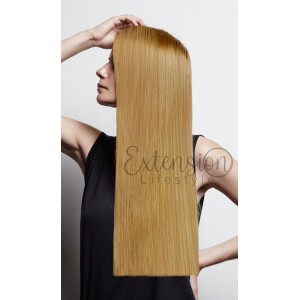 Fascia biadesiva classic - 4 fasce da 16 cm, single drawn, 100% capelli veri - 30