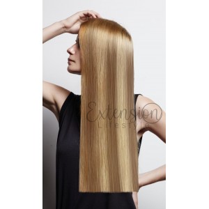 Fascia biadesiva classic - 4 fasce da 16 cm, single drawn, 100% capelli veri - 45