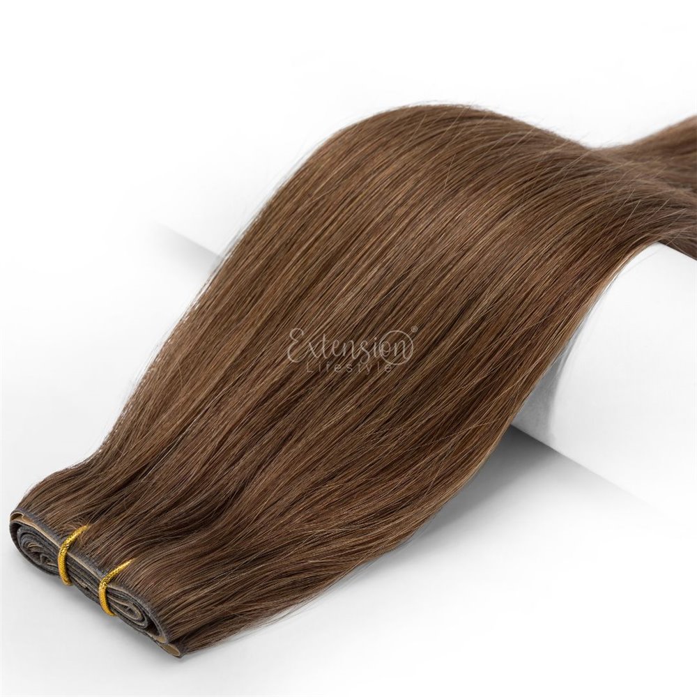 Fascia biadesiva invisibile - larga 80 cm da 50 g, double drawn, 100% capelli veri - 8